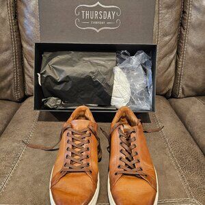 Thursday Boot Company Premier Low Top Sneakers - Men's 12W EE Wide Toffee